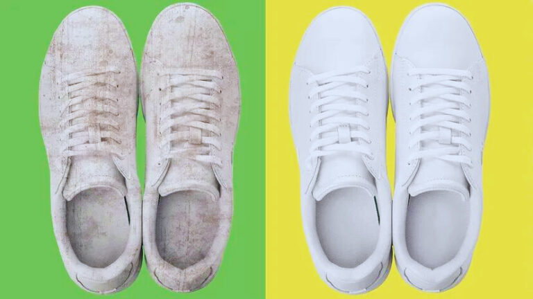 The great trick to make your white shoes look like new again
